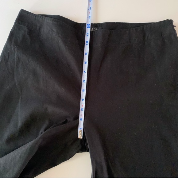 Talbots classic side zip straight leg pants black size 12 - Picture 9 of 9